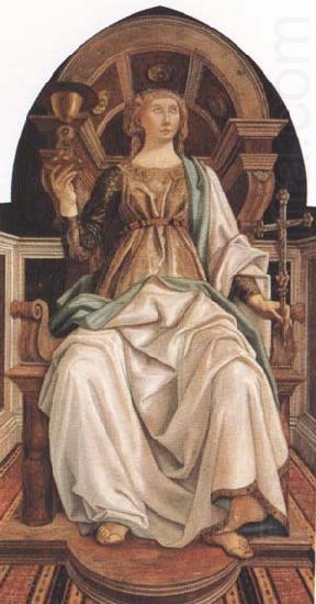 Sandro Botticelli Piero del Pollaiolo Faith china oil painting image
